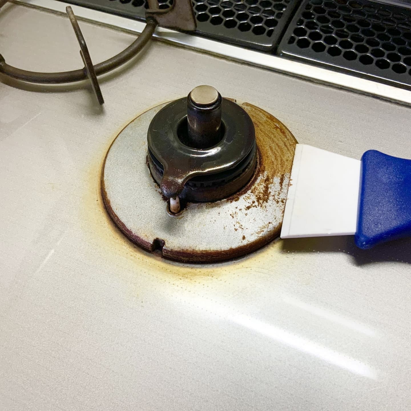 ガスコンロの清掃