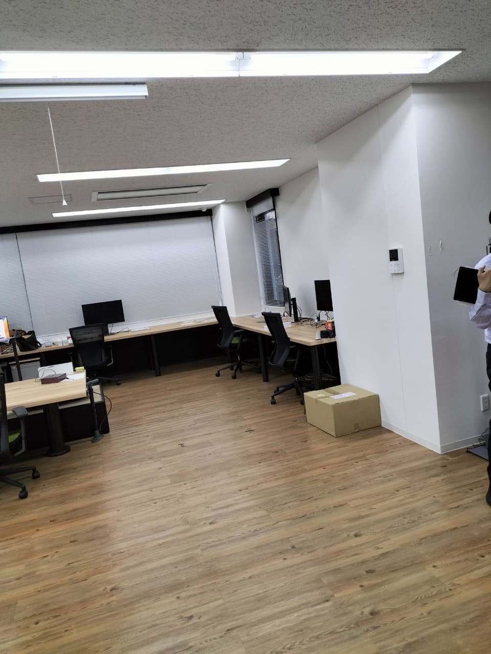 千代田区　事務所（313㎡）　　原状回復工事前　事務所スペース
